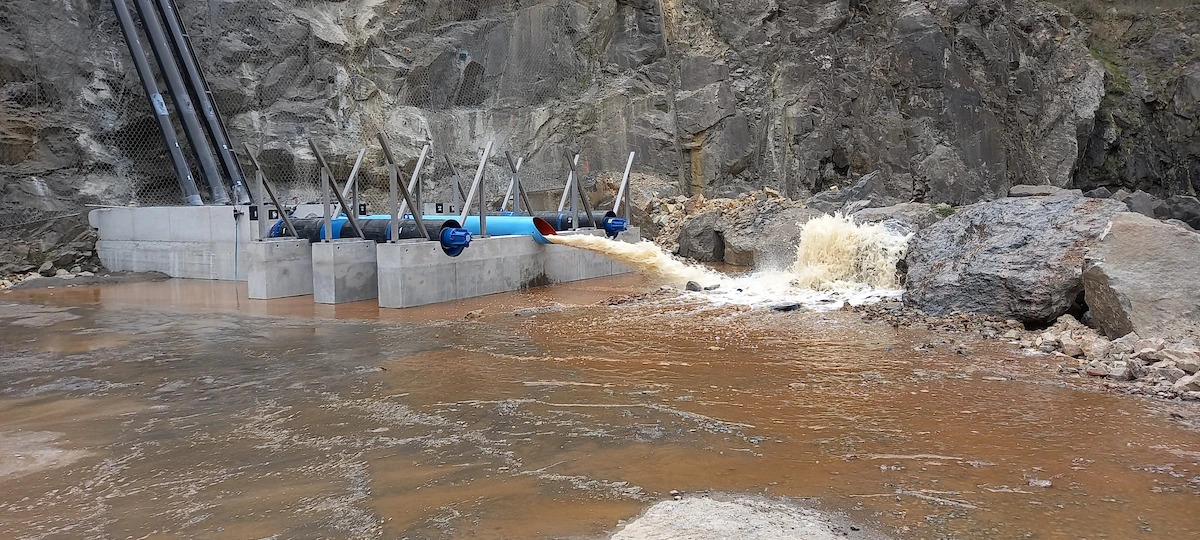 Arrivée des premières eaux